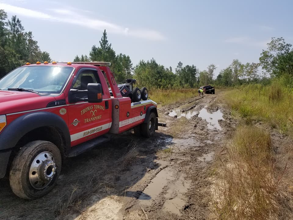 OffRoad Tow Service Wilmington, NC Thomas Towing & Transport