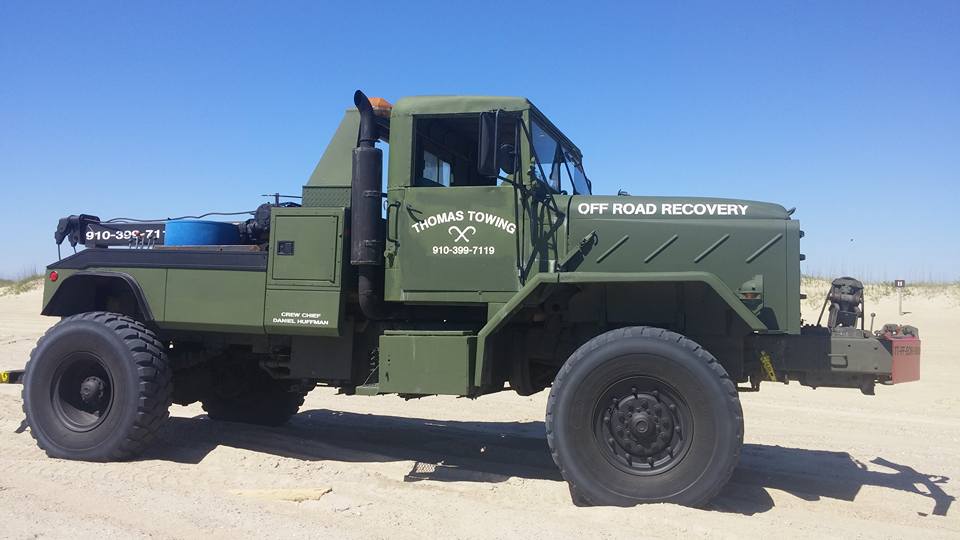 OffRoad Towing Wilmington, NC Thomas Towing & Transport