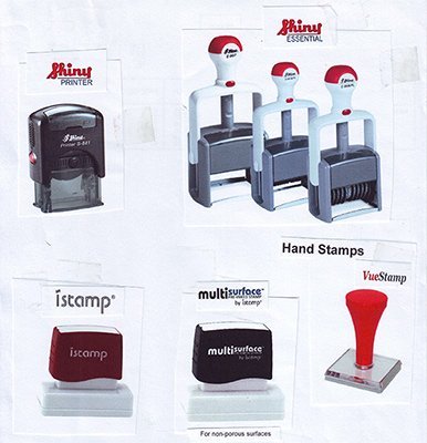 dynamic instant printing and rubber stamp makers stamps