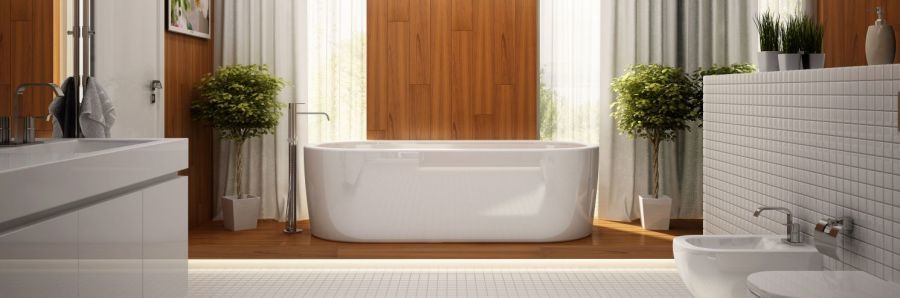 A bathroom finished by Auckland plumbing services 