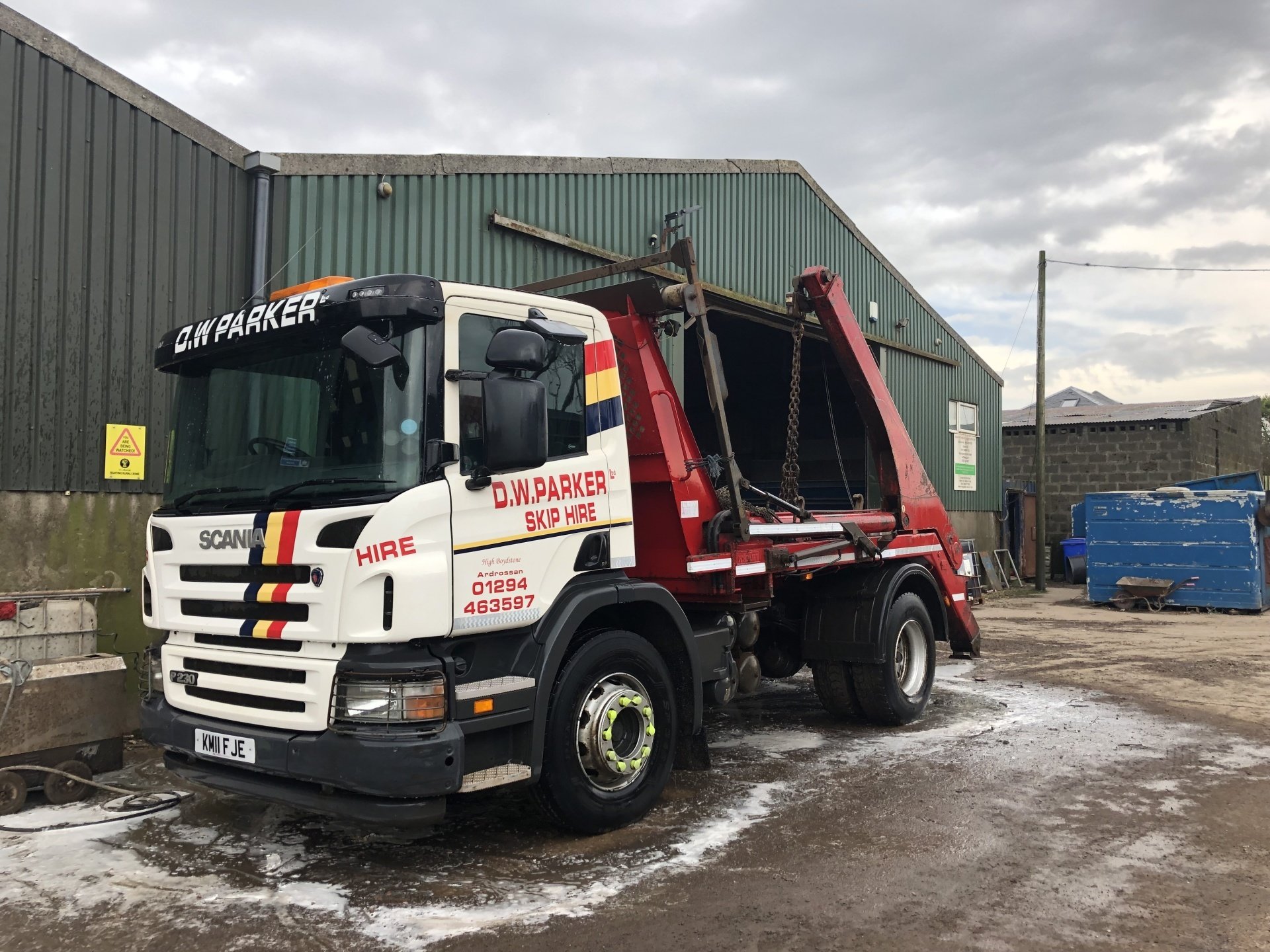 4, 6, and 8 yard skips available in Ayrshire