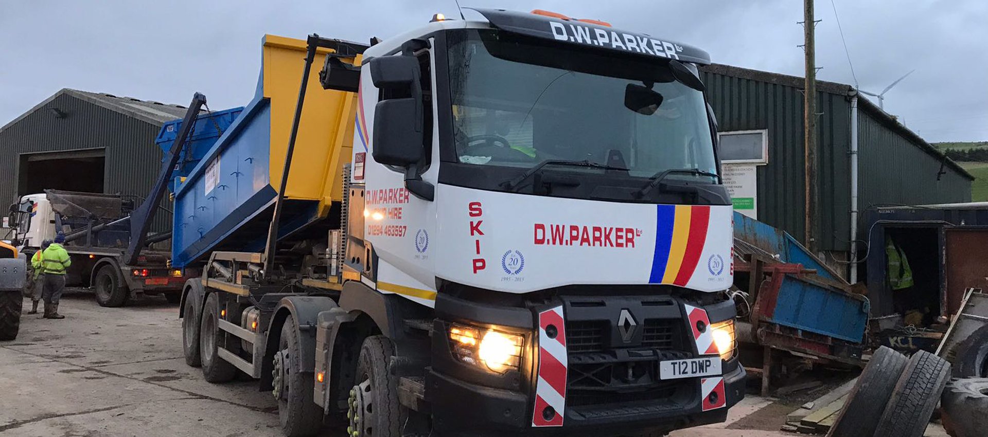 Hire a skip in Ardrossan from D.W Parker Skip Hire?