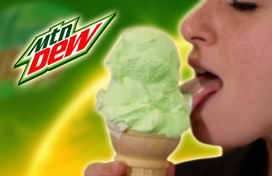 mountain dew ice cream