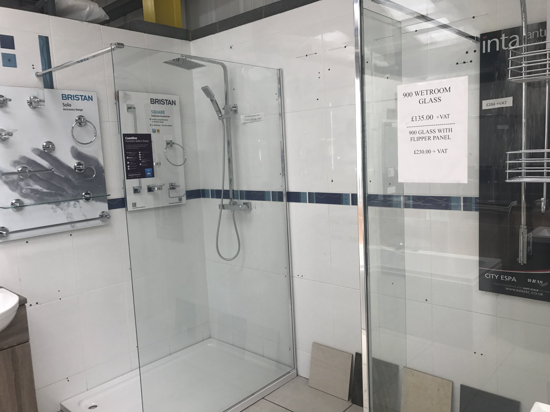 Visit our bathroom showroom in Blackpool