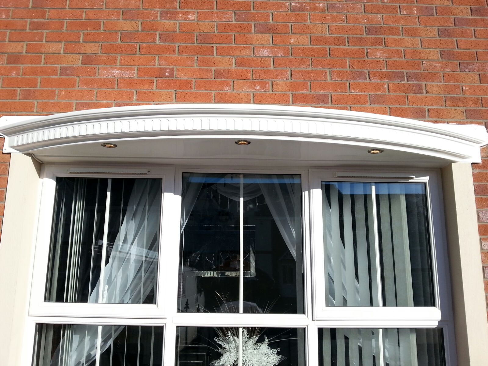 Window canopies from Belfast Canopy Company