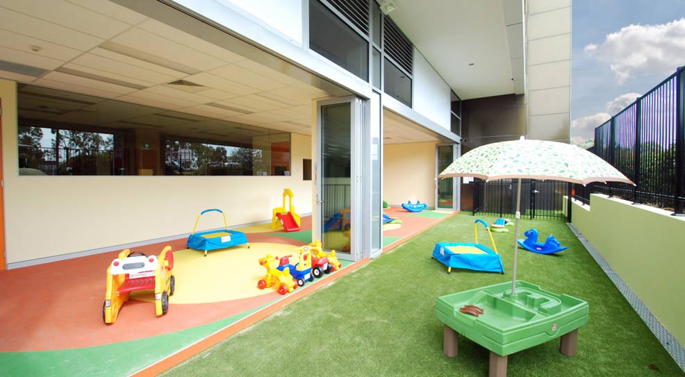 indoor outdoor play area