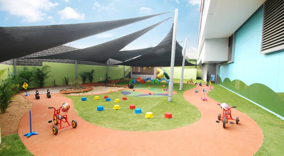 outdoor play track