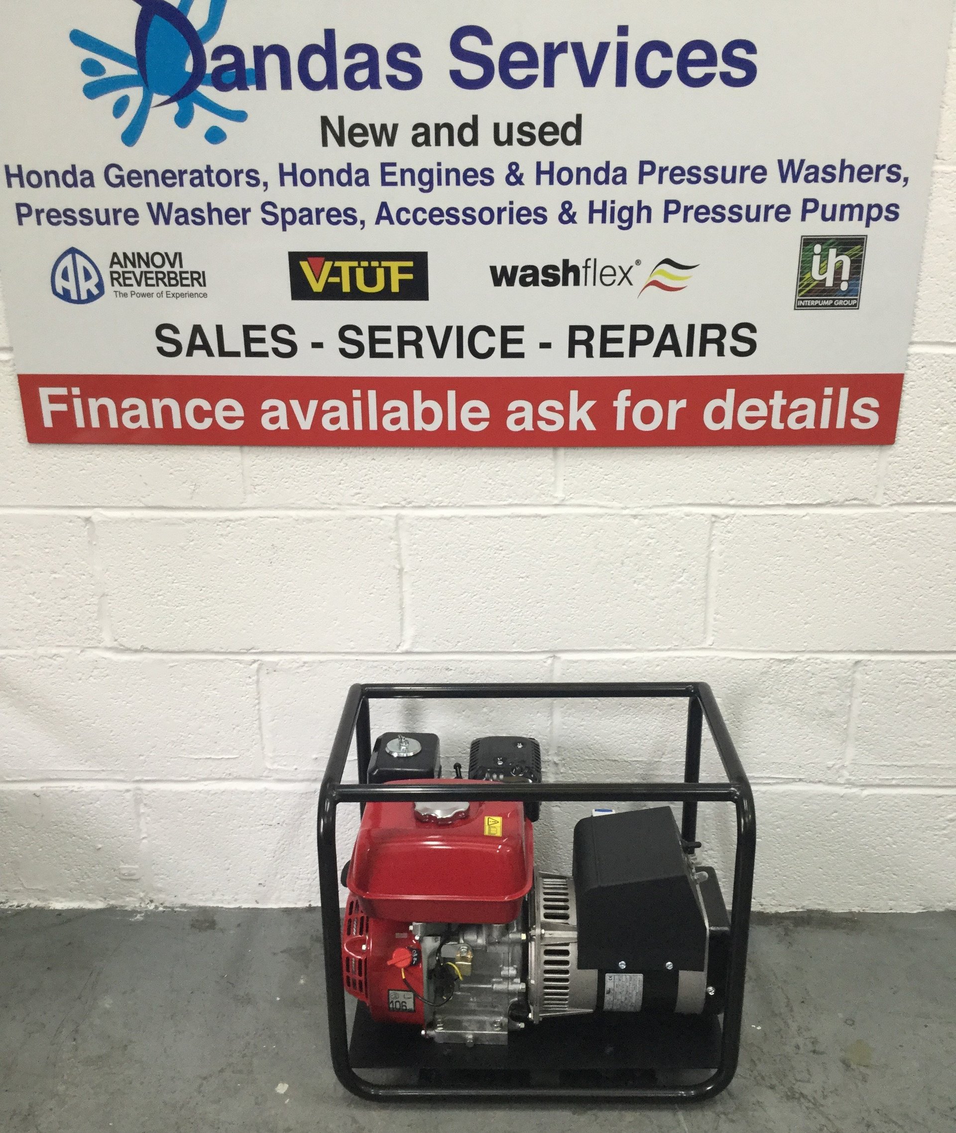 VTuf and Honda Generators by Dandas Services in Lancashire & Manchester