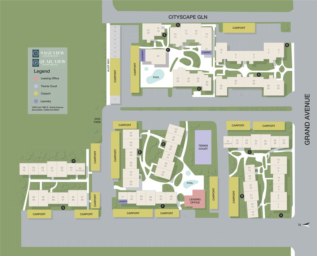 Quail View & Sage View Apartments Escondido, CA