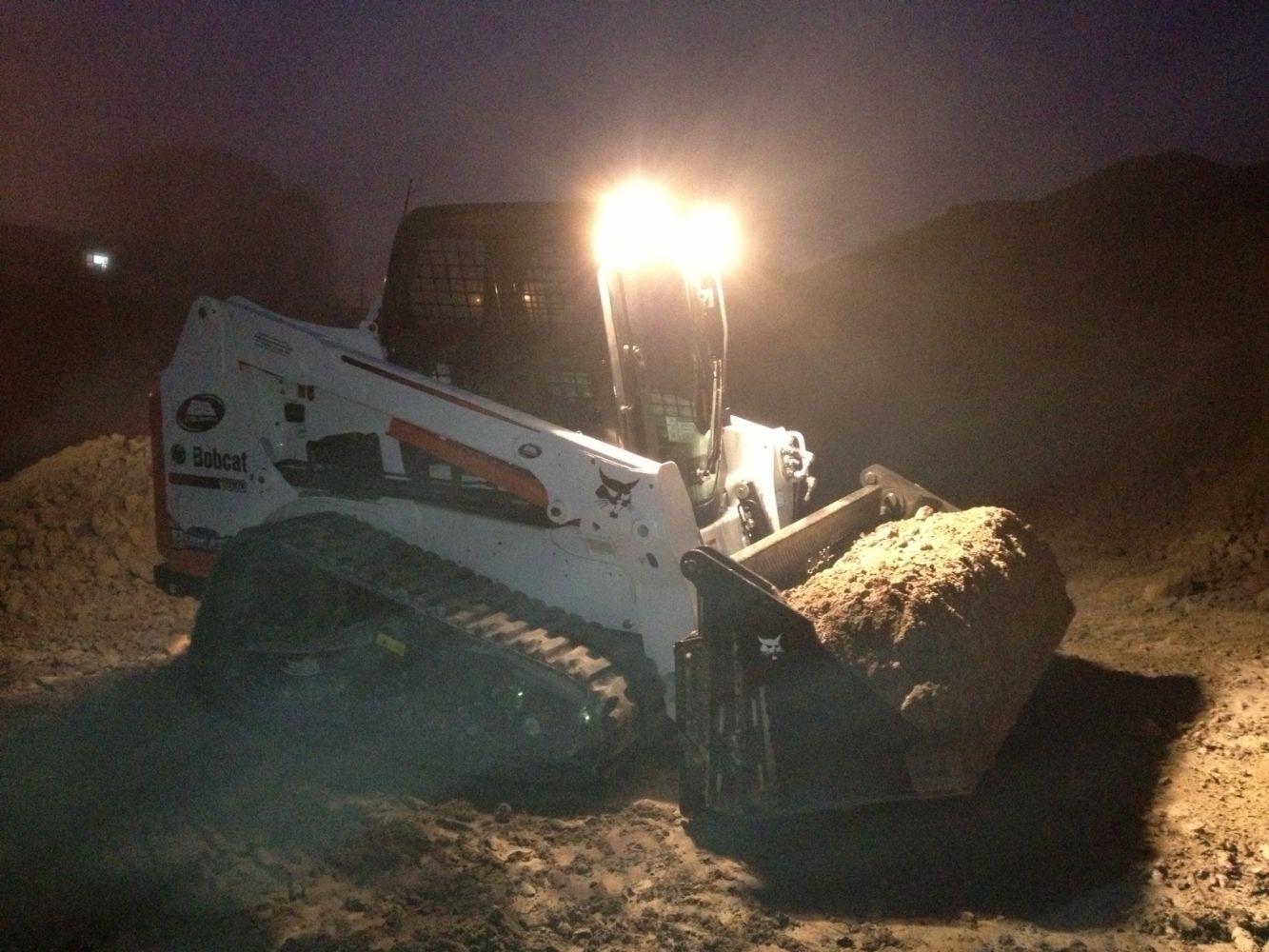 Excavation machine in Waikato