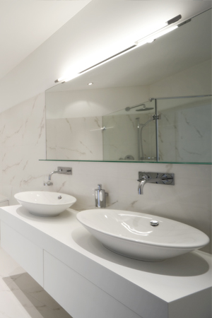 Stylish luxury bathroom