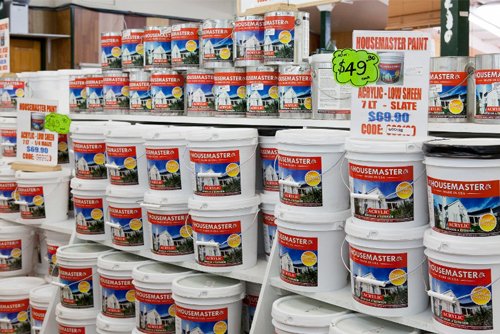 interior paints and exterior paints