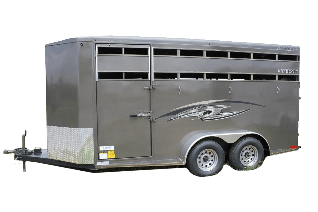 Titan Royal I Bumper Hitch Horse Trailer BVT Kansas