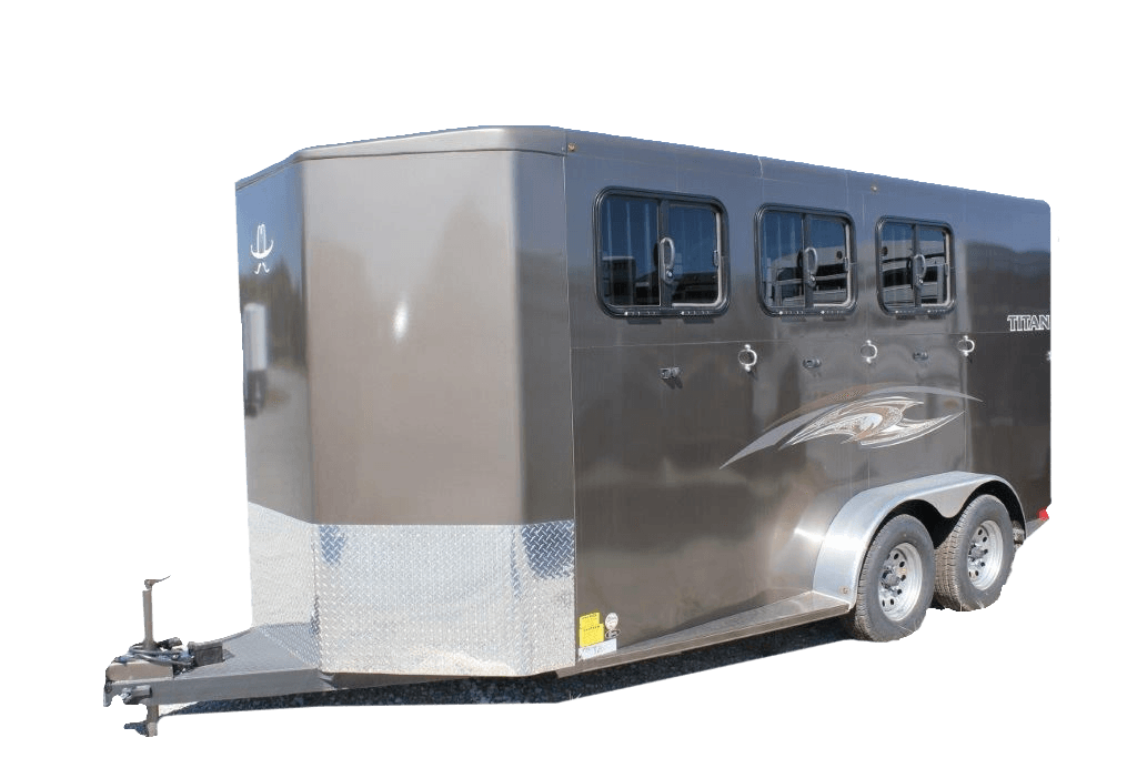 Titan Royal II Bumper Hitch Horse Trailer BVT Kansas