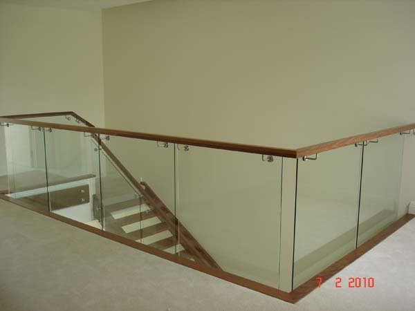 glass railing