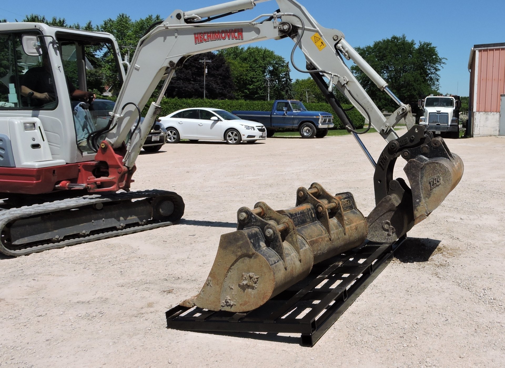 Mini Excavator Rack | Berlon Industries