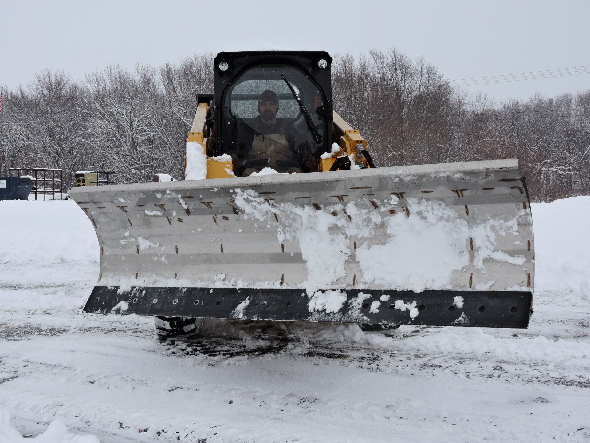 Skid Steer Snow Blade, Snow Plow Attachment Berlon Industries