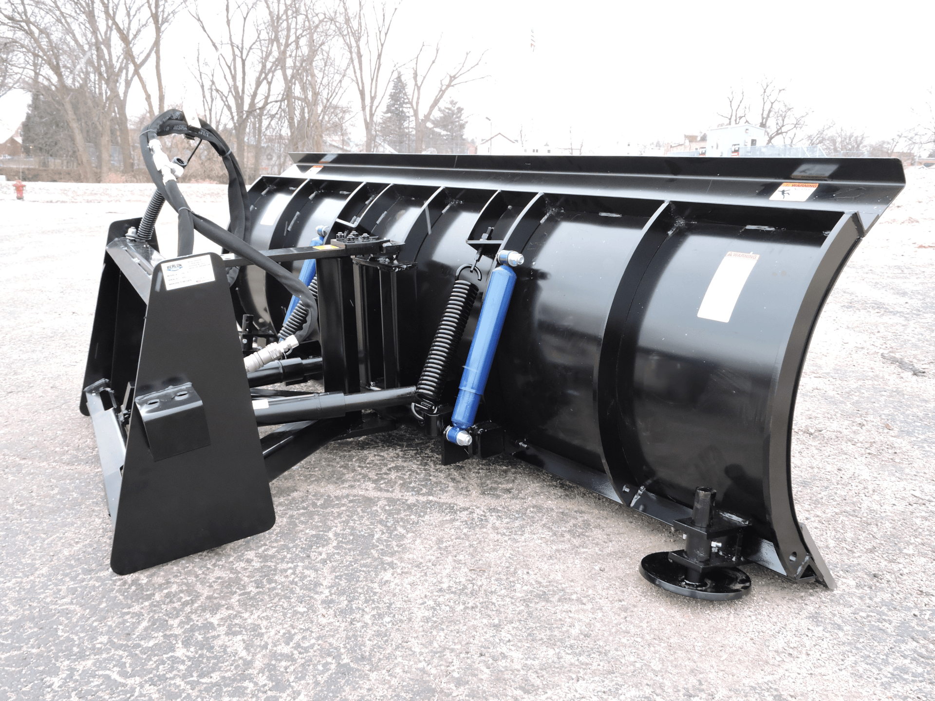 Skid Steer Snow Blade, Snow Plow Attachment Berlon Industries