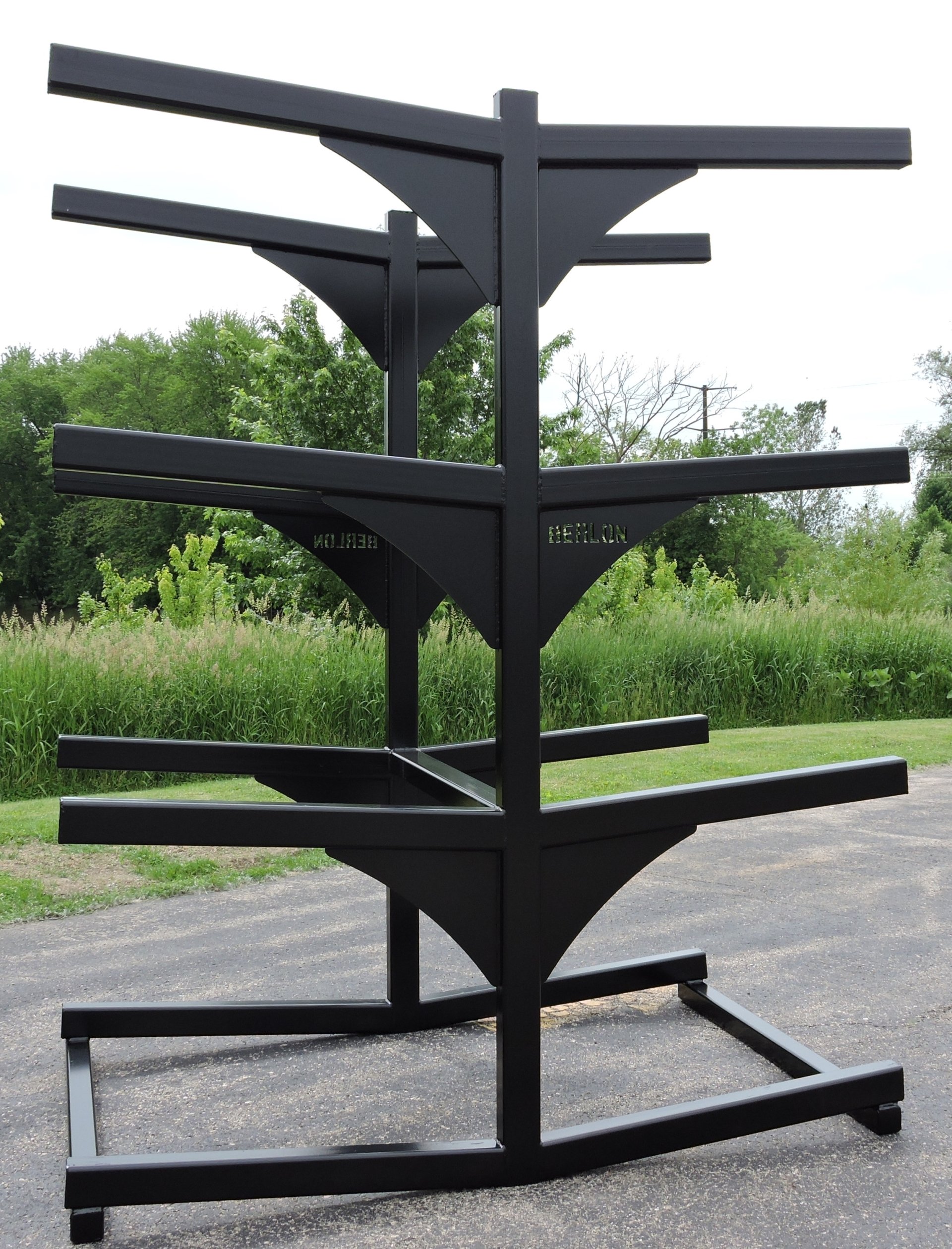 Skid Steer Bucket Rack Berlon Industries