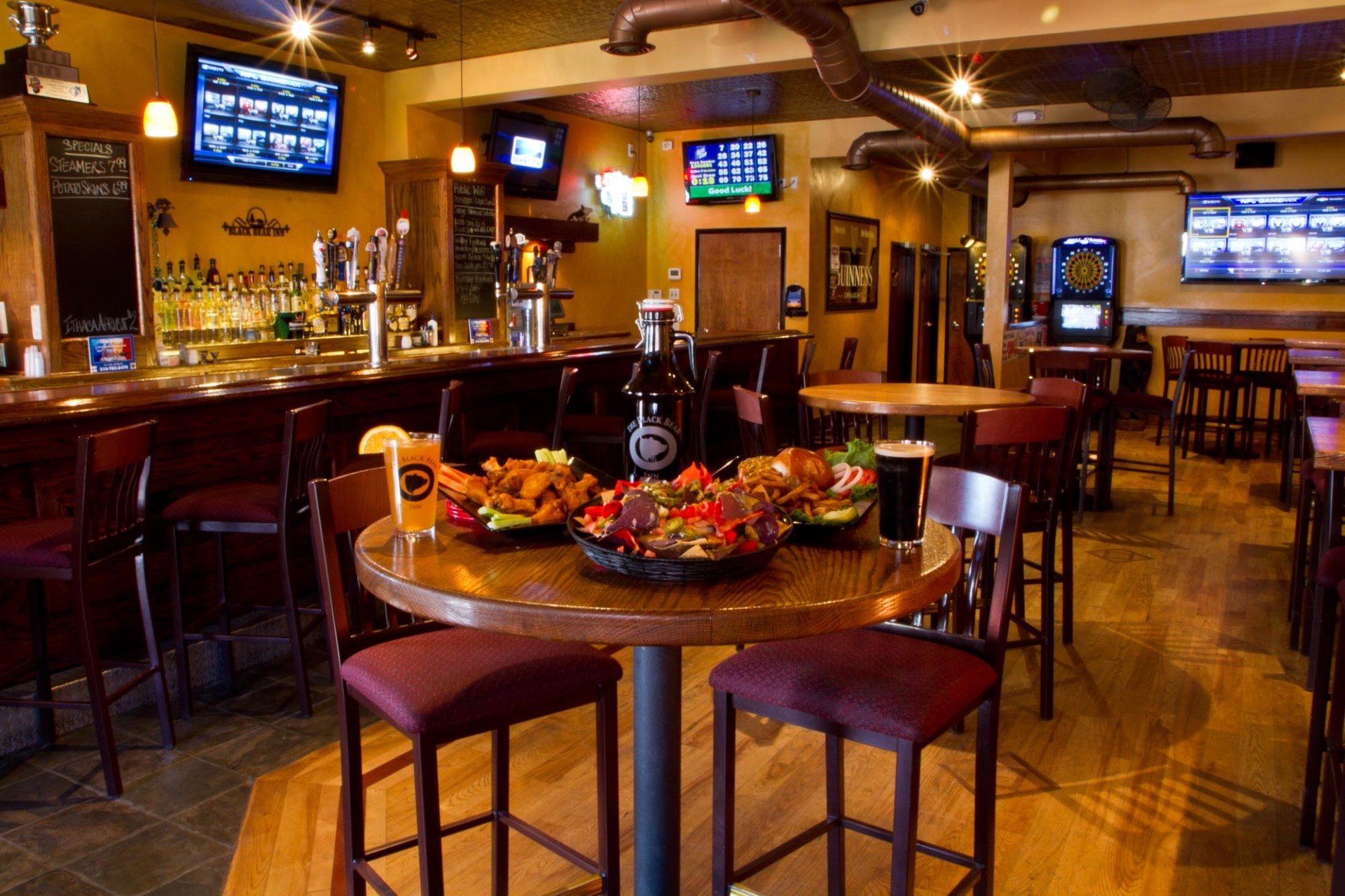 Sports Bar & Catering Restaurant in Watervliet, NY Black Bear Inn Troy, Latham, NY