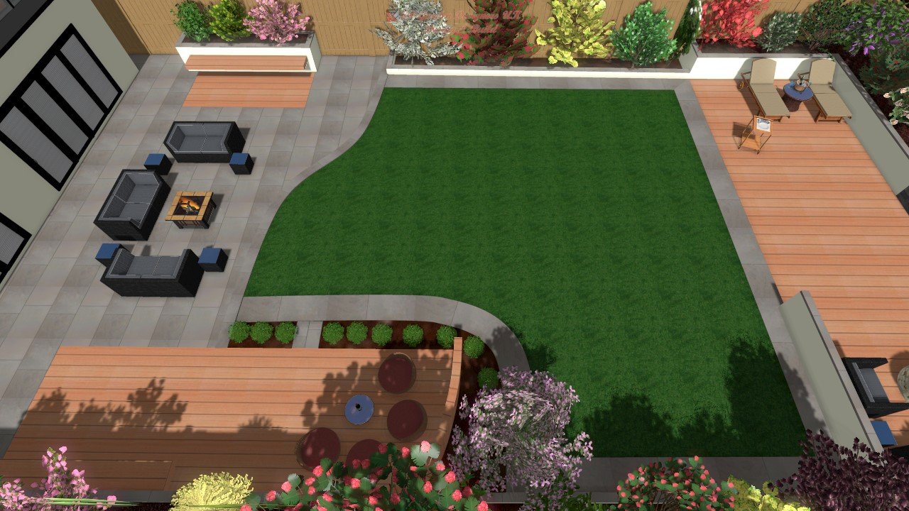 VR garden design concept Great Amwell Ware