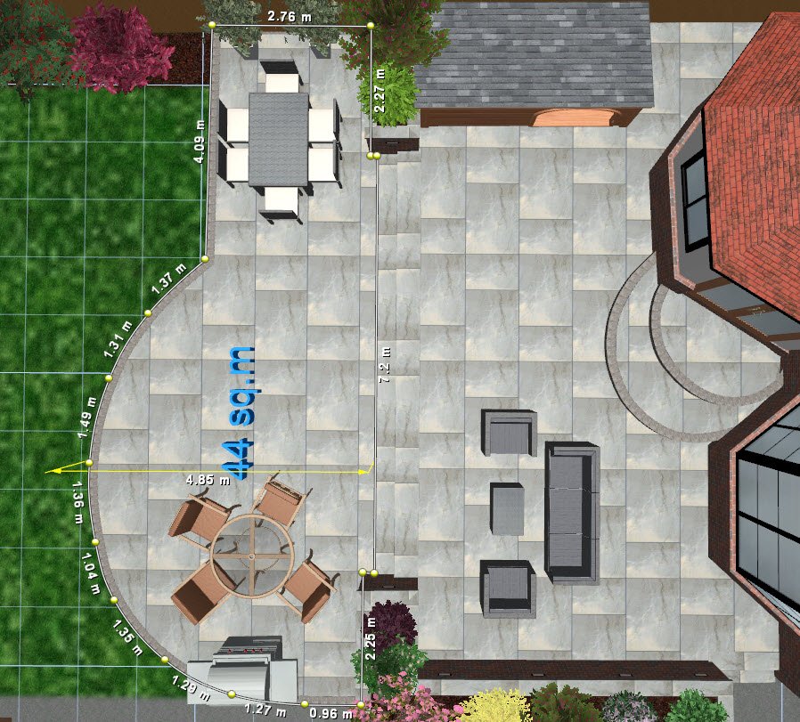 Garden patio design Billericay Essex