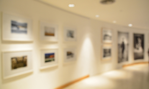 Interior of an event venue