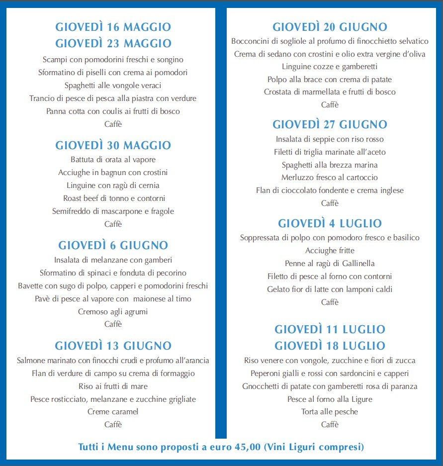 Ristorante El Pescador Ristorante Di Pesce Sestri Levante Ge