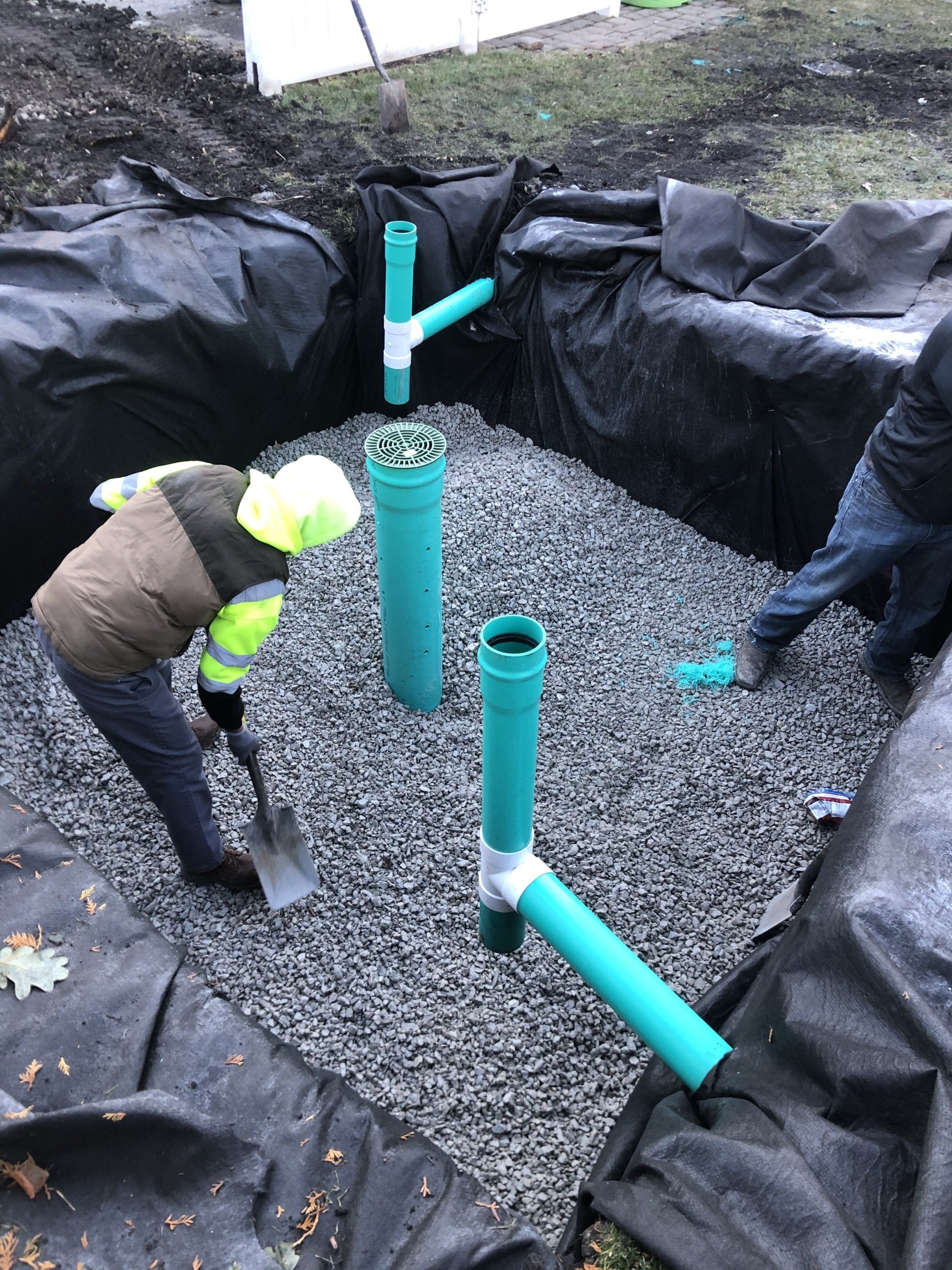 Elmhurst, IL Drainage Services Cutters Landscaping