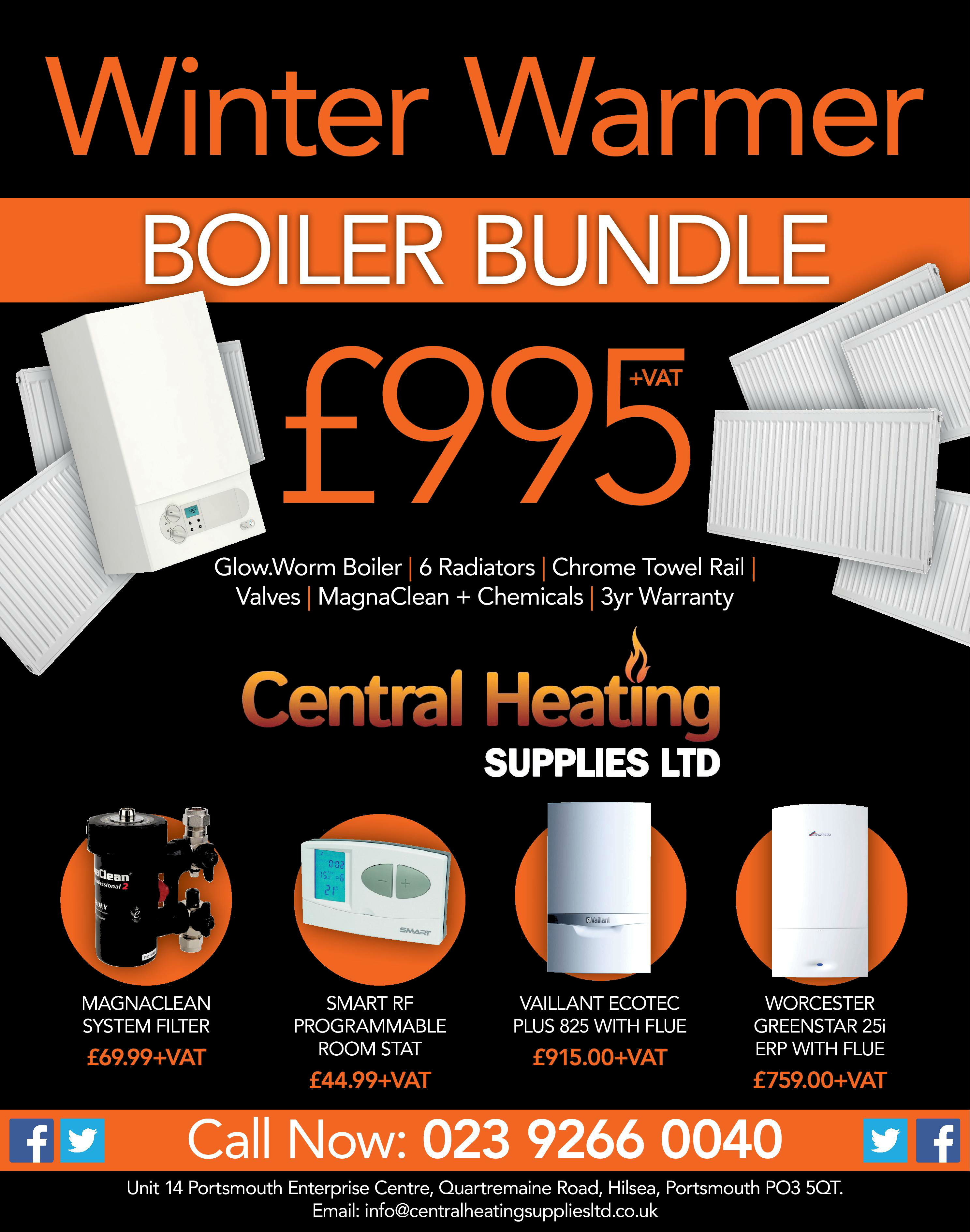 Radiator Sales Portsmouth Central Heating Supplies