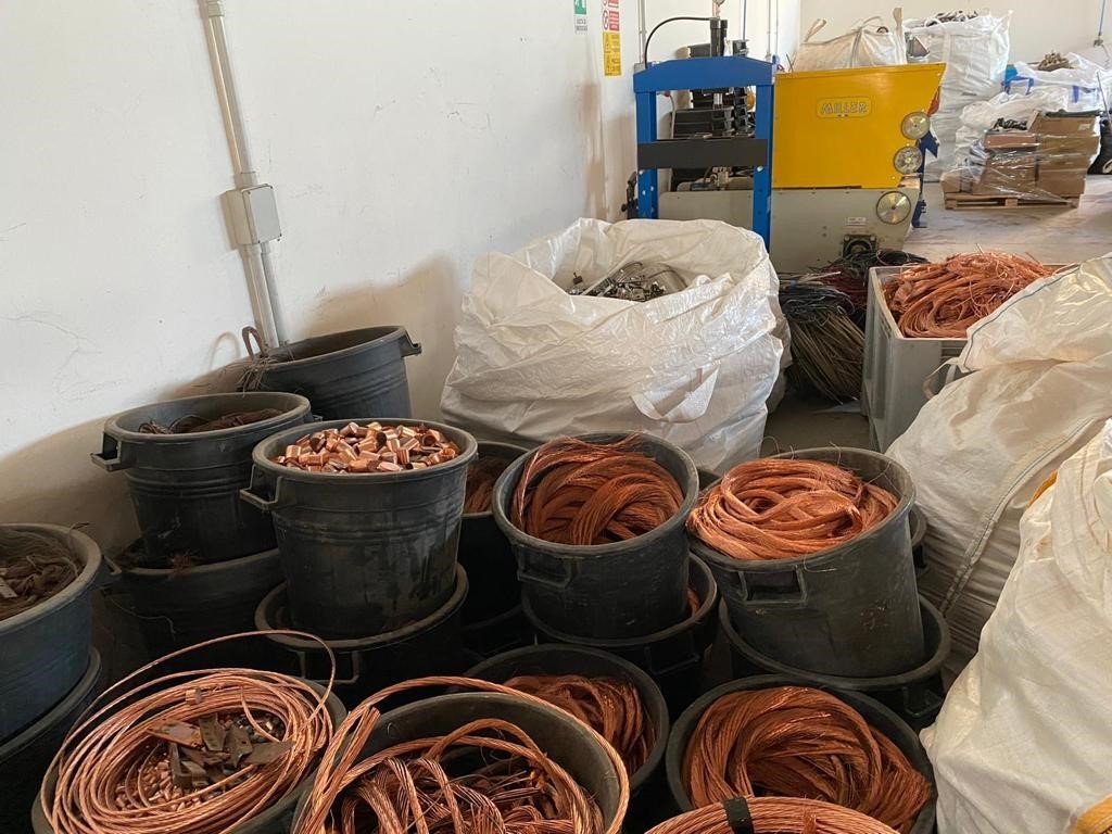 Materiali Riciclabili Rame Recupero scarti di rame | Melissano - Lecce | T.C.E.R.