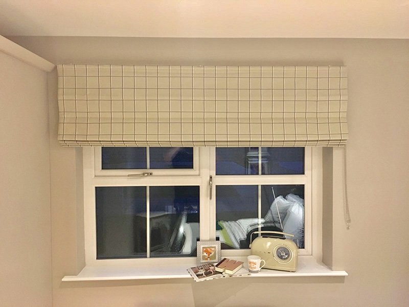 Kitchen and bathroom blinds supplied and fitted in Lisburn