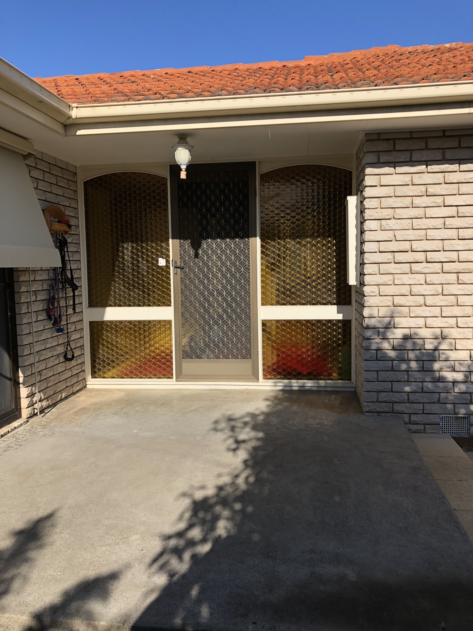 Pet Door Installation Before & After