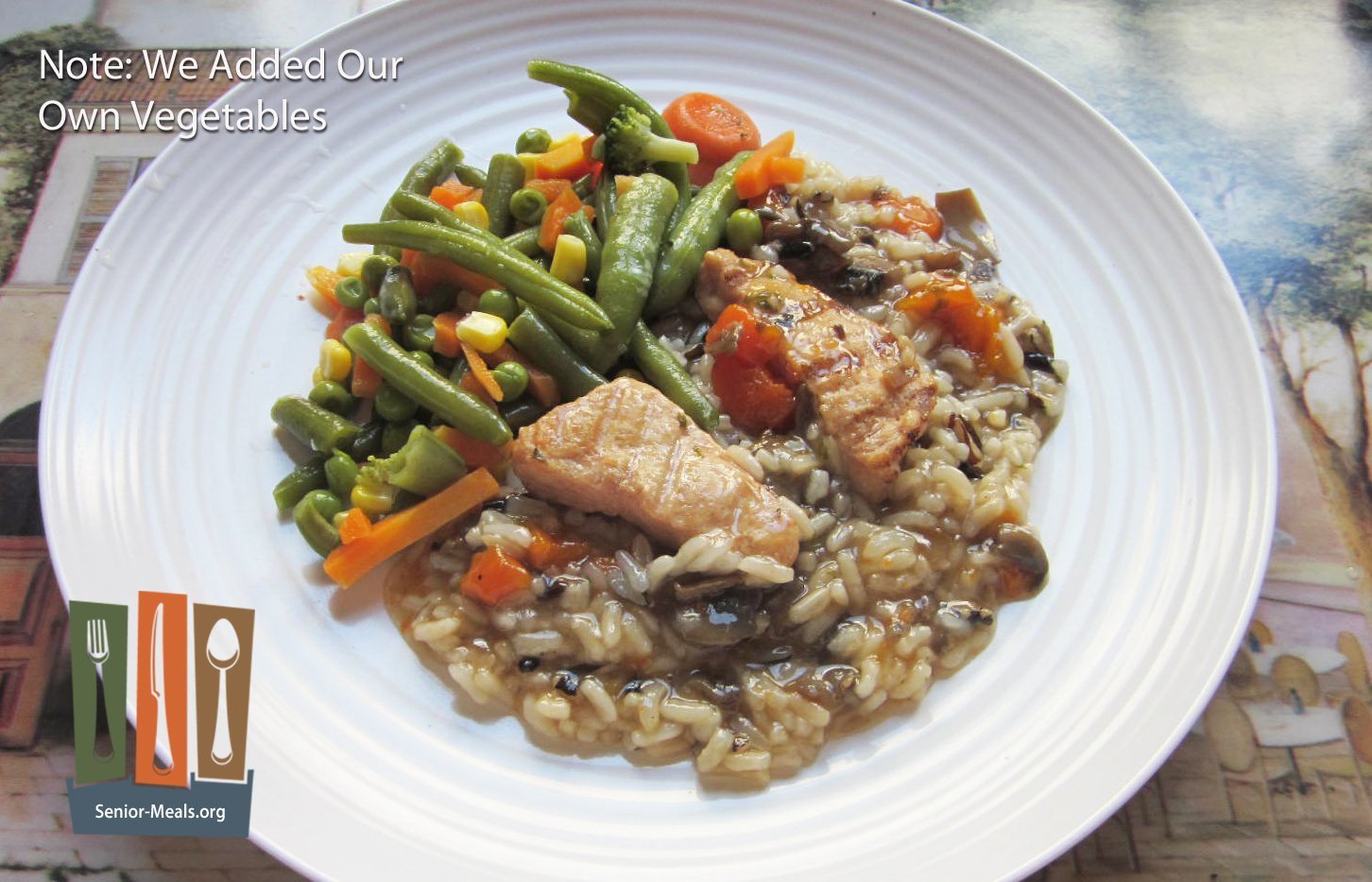 HMR Entree Review Senior Meals Meal Delivery Service