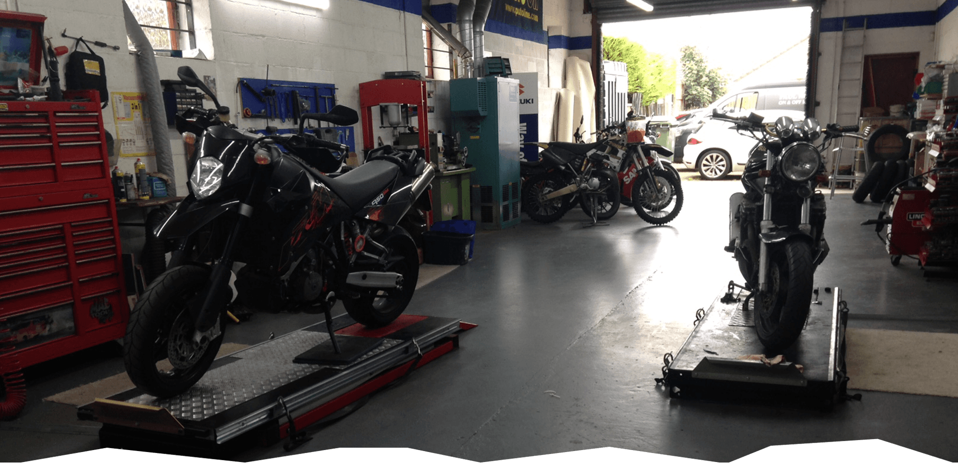 Motorcycle repairs and servicing in Ely