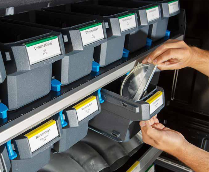 Sortimo Koffers en BOXX’en