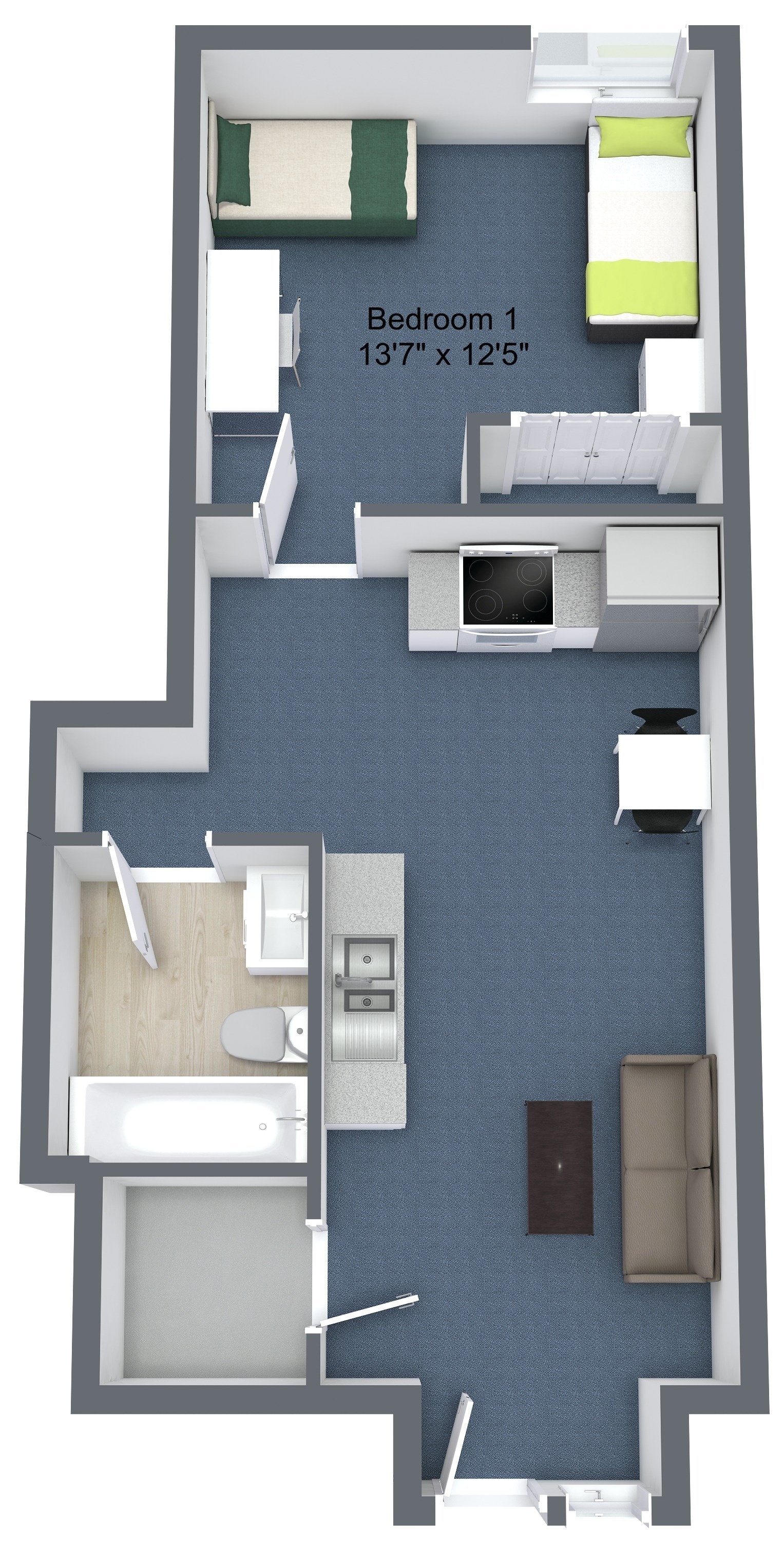 The Lofts Apartments 728 Bellaire Ave. Apartments