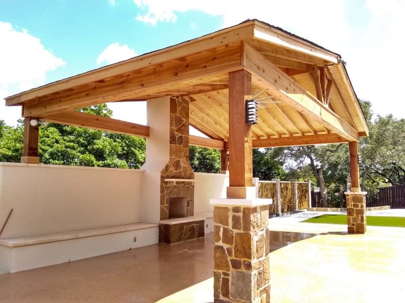 Outdoor Kitchens & Fireplaces San Antonio Easter Construction