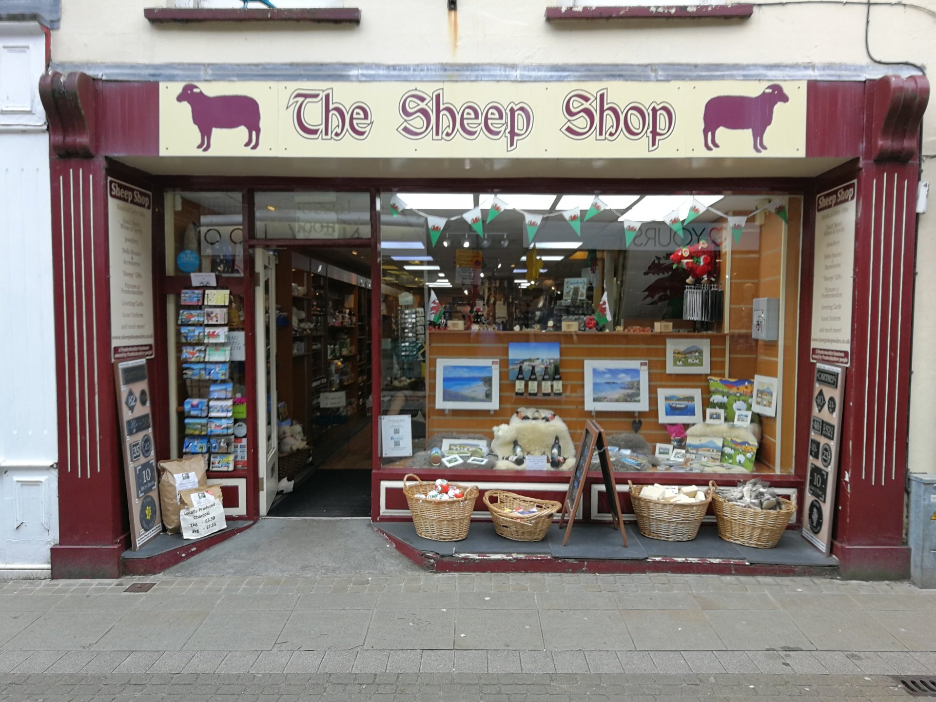 Ranges from around The Sheep Shop, Haverfordwest