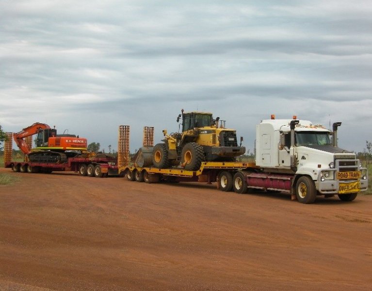 Broome Contracting Excavator