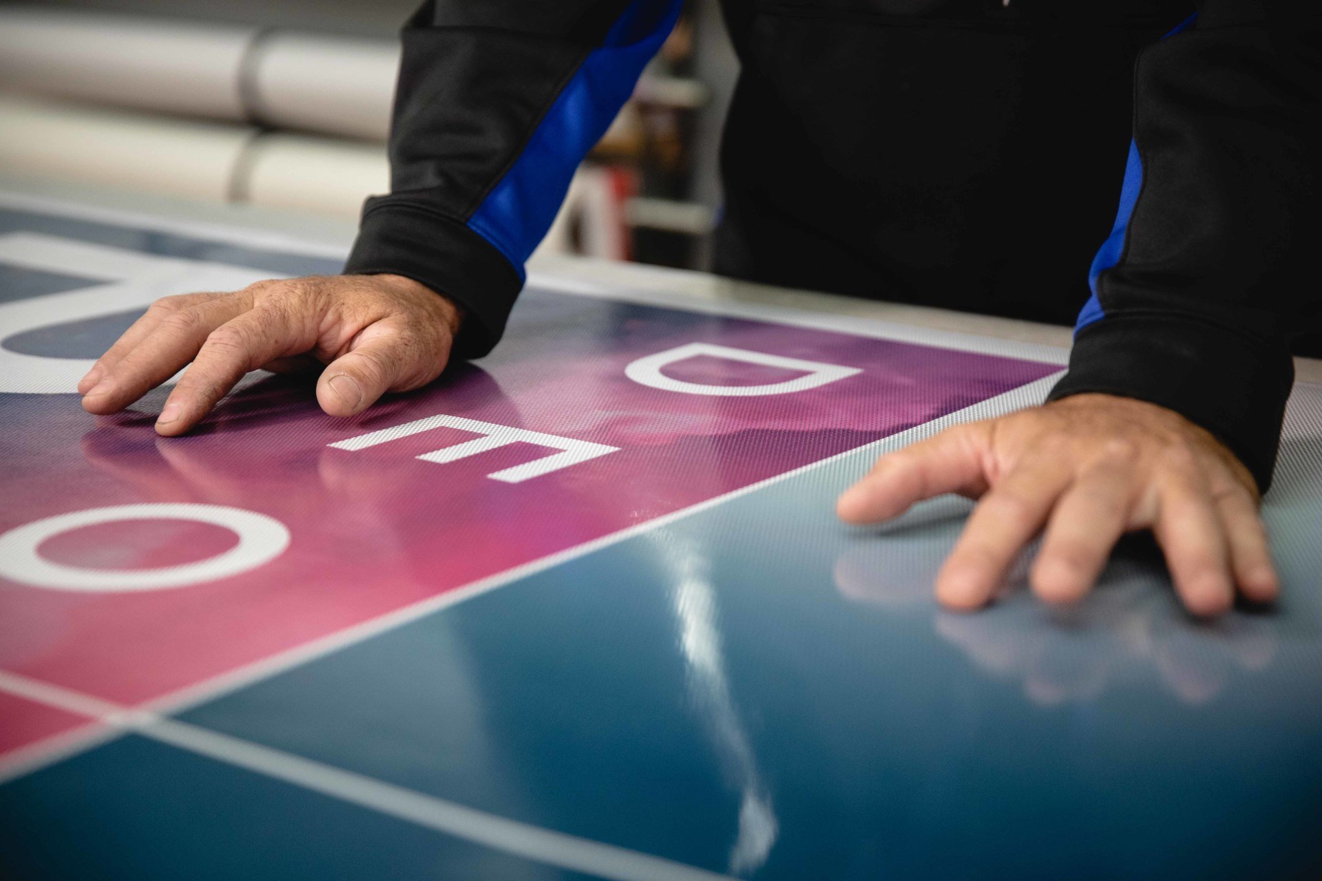 Epic Game Bus Gallery Sign Art Graphix Vista, CA