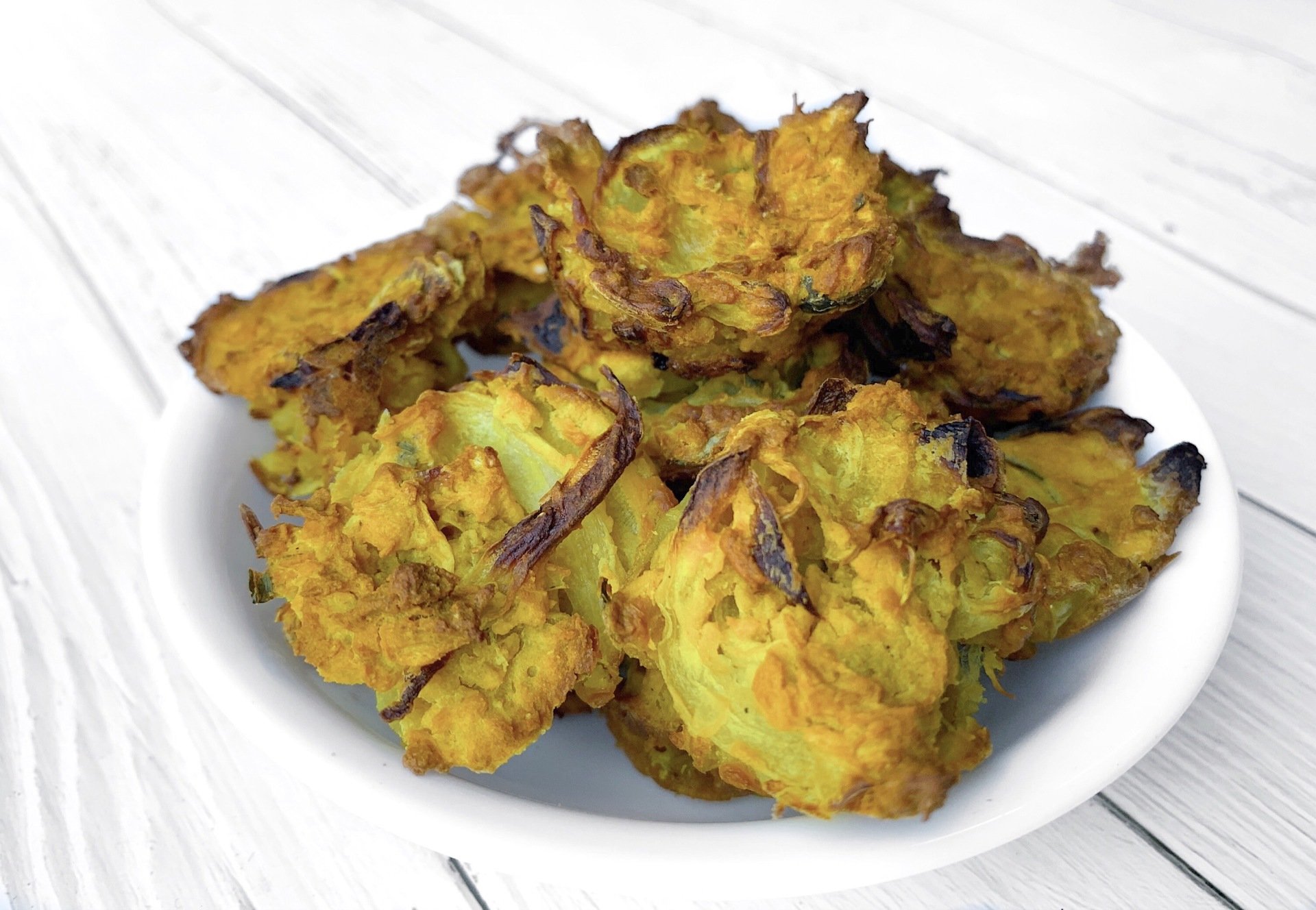 Recipe Baked Onion Bhajis