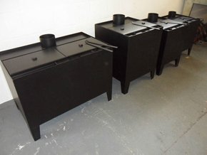 12 Kilowatt wood burning workshops stove