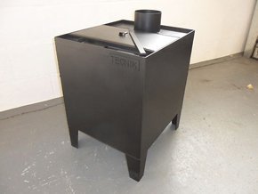 12 Kilowatt wood burning workshops stove