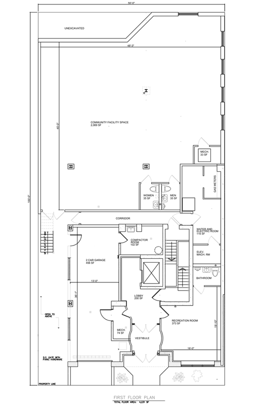 1st Floor Plan