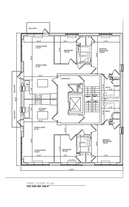 3rd Floor Plan