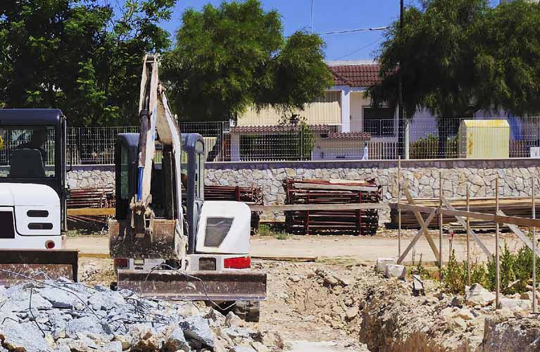 direct salvage supplies removing demolition waste