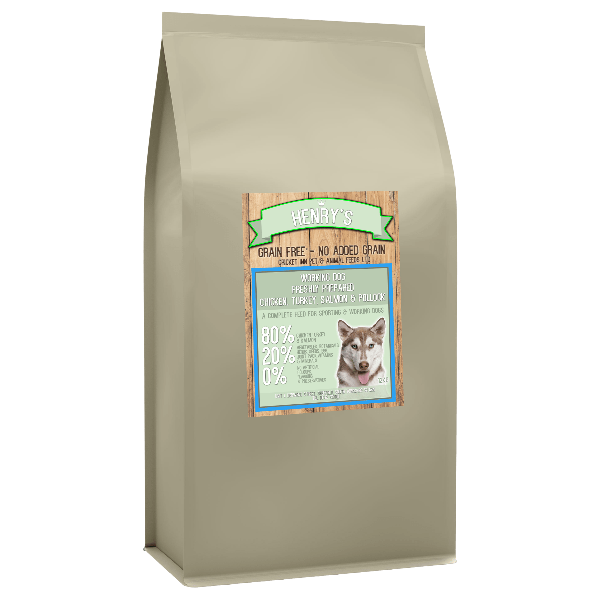 Henry's HypoAllergenic Dog Food in Sheffield