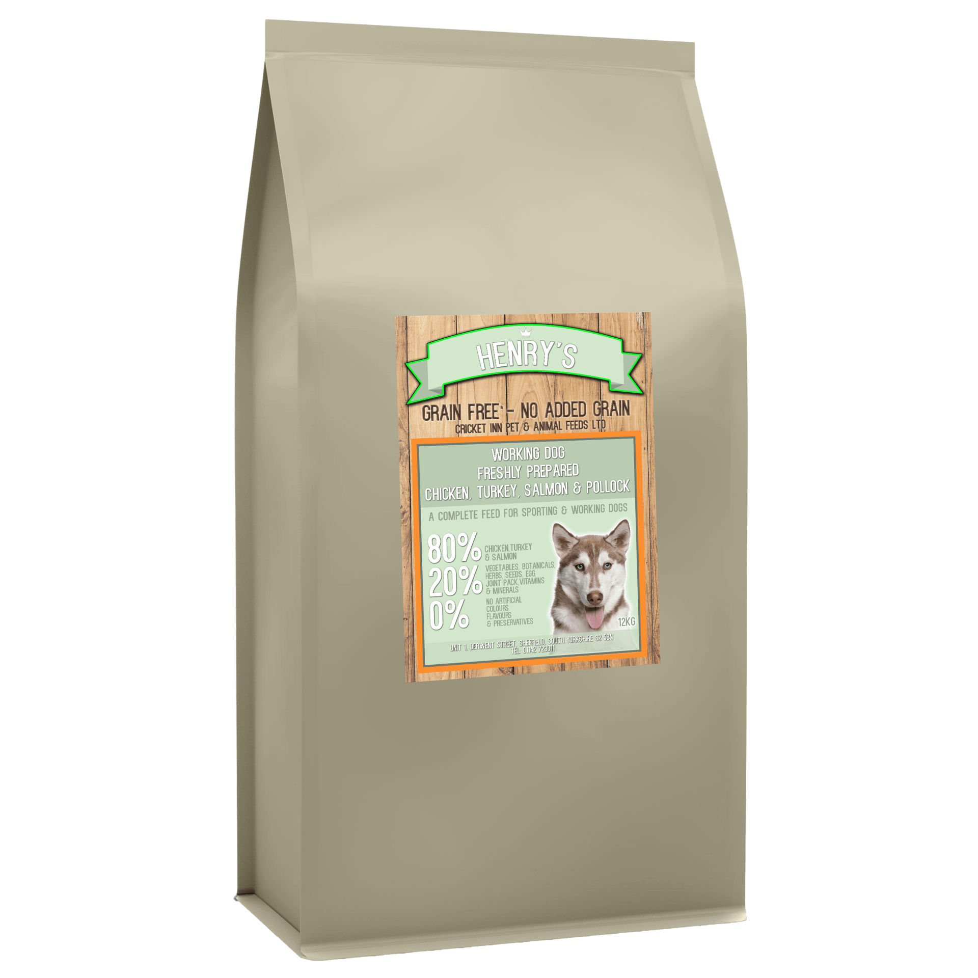 Henry's HypoAllergenic Dog Food in Sheffield