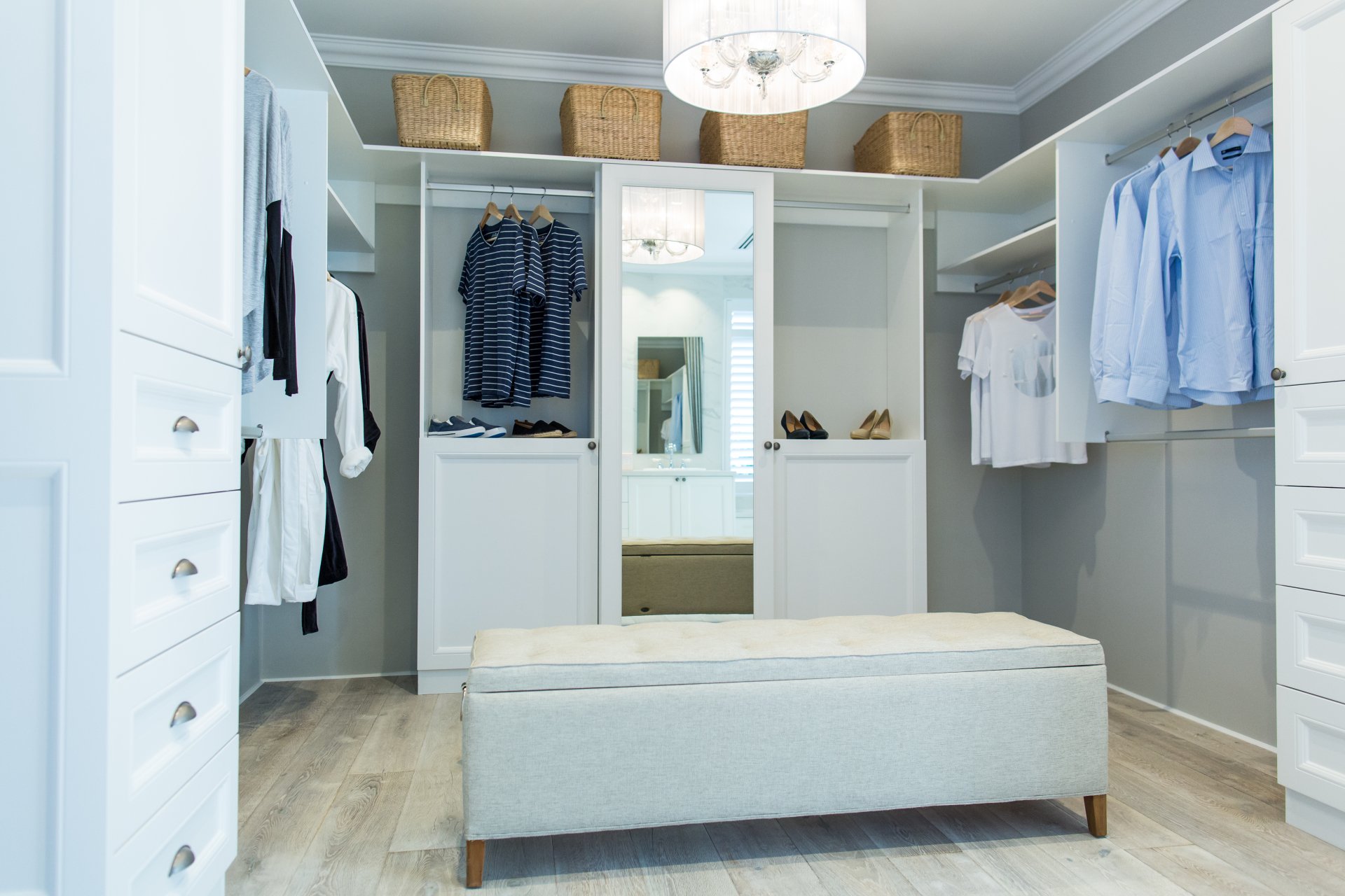 Custom Built Robes, Closets & Dressing Rooms Perth Uzit Wardrobes WA